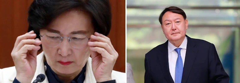 추미애의 검찰해체 윤석열의 해체되어도 재판참여 지시+추미애 아들