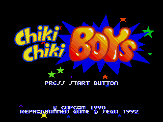 Chiki Chiki Boys (메가 드라이브 / MD) 게임 롬파일 다운로드