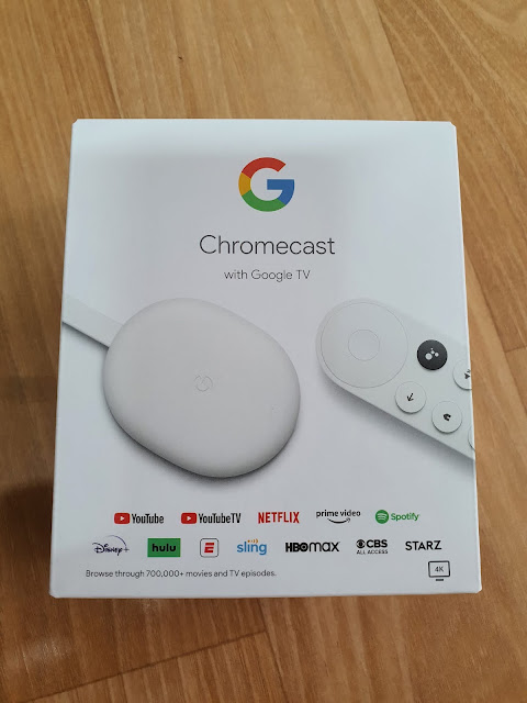 [상품리뷰] 구글 4세대 크롬캐스트 TV 4K
