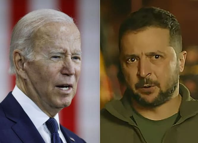 바이든, 젤렌스키의 지원 요구에 버럭?...왜 ㅣ 우크라이나 전쟁 상황  VIDEO: Biden got testy in call when Zelensky asked for more military aid: report