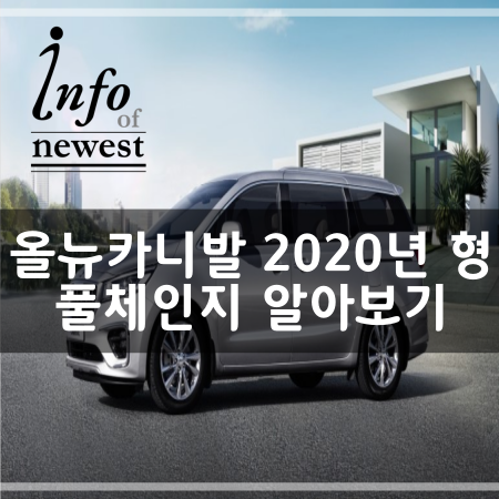 기아차, 올뉴카니발 2020년형 풀체인지
