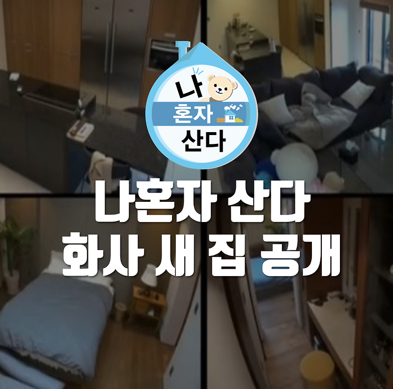 나혼자산다 화사 집 공개, 이사한 새집 어떤가 봤더니
