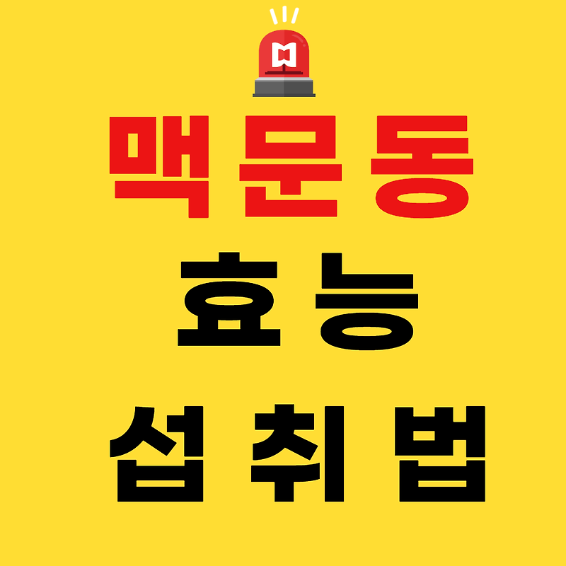맥문동 효능