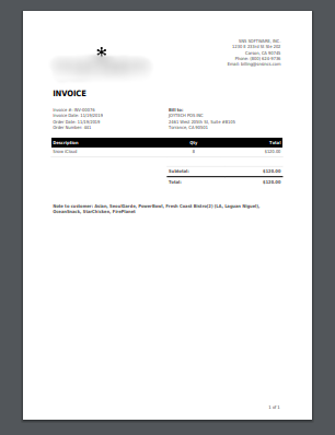 eCommerce - Wordpress의 WooCommerce PDF Invoice 만들기