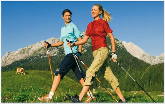 사코페니아[Sarcopenia] - 근감소증 운동 방법(노르딕워킹)