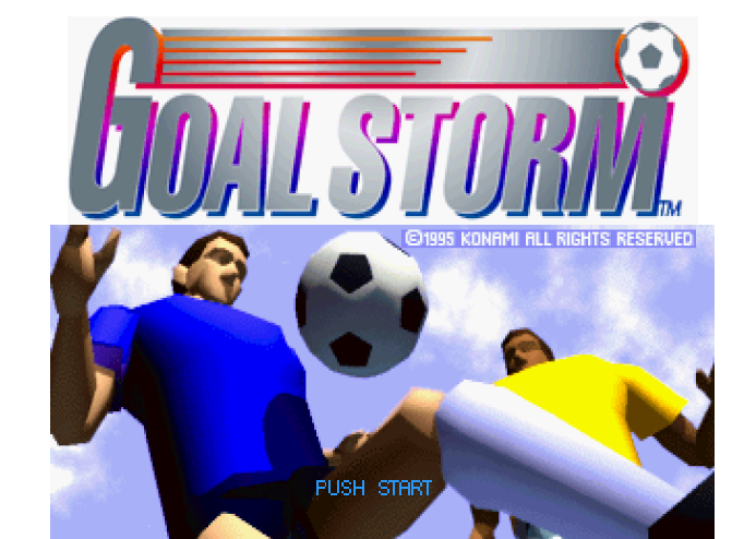 Konami - 골 스톰 북미판 Goal Storm USA (플레이 스테이션 - PS - iso 다운로드)