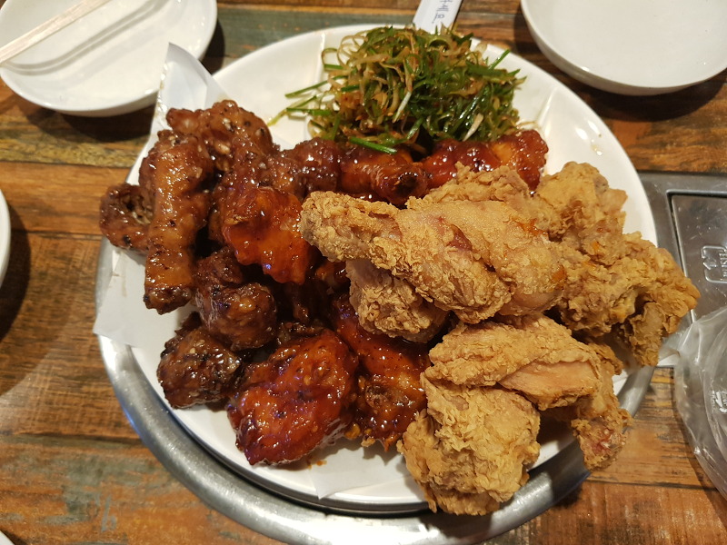 (5점) 대구 수성구 범어동 간장/후라이드치킨, 능이버섯찜닭 맛집 '워니통닭'