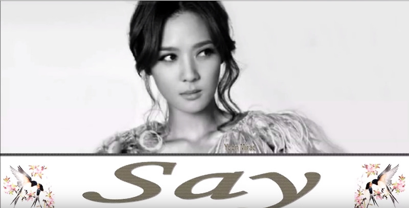 이태원 클라쓰 윤미래 SAY