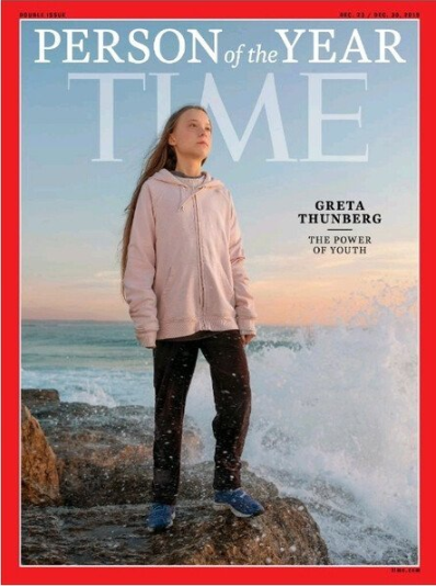 타임지(TIMES) 올해의인물 2019년과 역대 수상자 그레타 툰베리