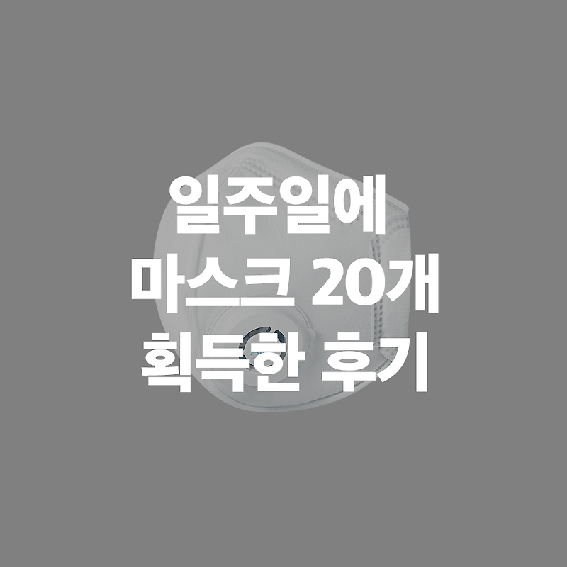 1주일에 마스크 20개 획득한 성공 꿀팁 - 트레이더스 마스크 배포 시간과 요일