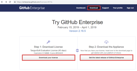 GitHub Enterprise - openKVM 설치