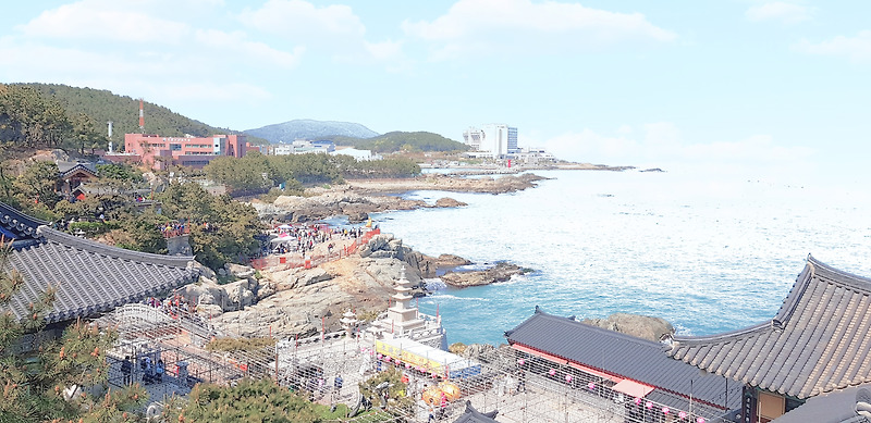 부산 해동용궁사, 송정집 주차