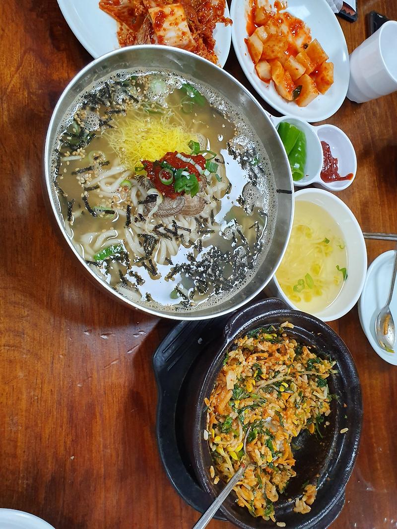 군산 맛집 장미칼국수