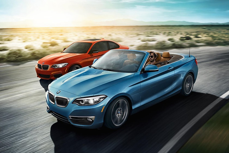 한국에선 볼 수 없는 BMW의 매력적인 2시리즈 모델들(쿠페와 컨버터블)