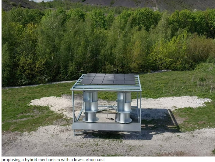 풍력+태양광, 재생 에너지 생산을 극대화하는 조합  VIDEO:Unéole combines solar and wind power to devise an ideal renewable energy system