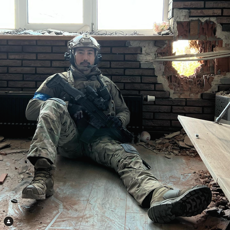 우크라이나 국제 군단에서 활약 중인 이근 대위 수많은 추측 그리고 사실