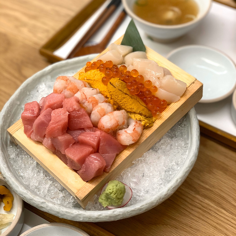 고급오복수산 ㅣ 안다즈호텔 맛집, 카이센동 맛집