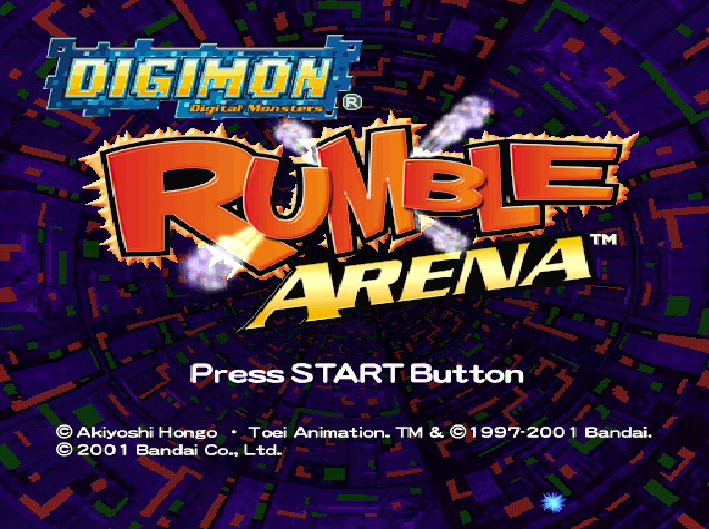 Bandai - 디지몬 럼블 아레나 북미판 Digimon Rumble Arena USA (플레이 스테이션 - PS - iso 다운로드)