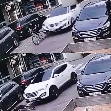 경주 스쿨존 사고 영상