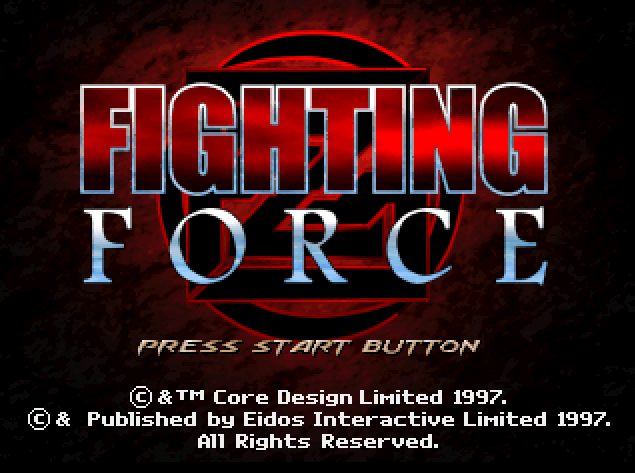 Eidos Interactive - 파이팅 포스 북미판 Fighting Force USA (플레이 스테이션 - PS - iso 다운로드)