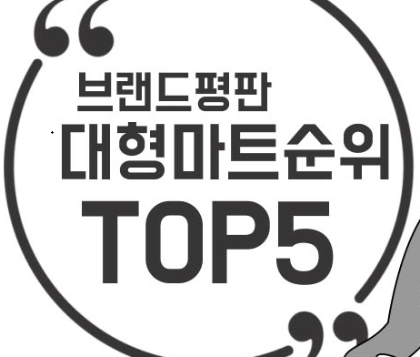 대형마트 순위 브랜드평판 TOP5 이마트 홈플러스 코스트코 롯데마트 하나로마트