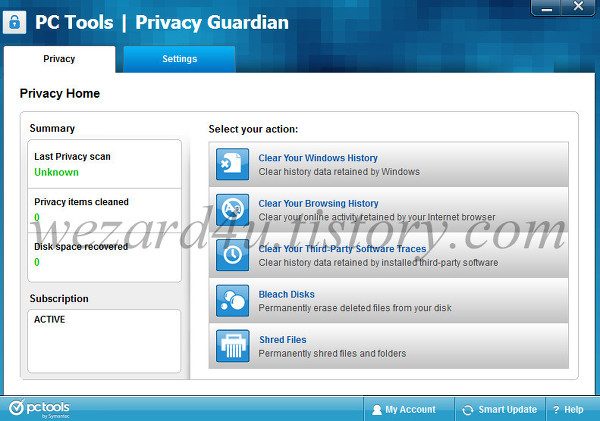 개인정보 보호 프로그램-PC Tools Privacy Guardian 이벤트