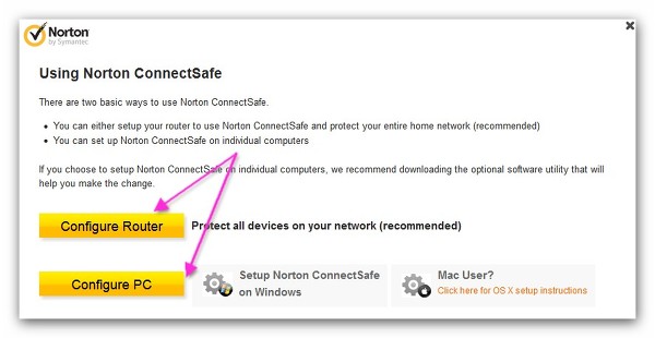 Norton ConnectSafe 설정으로 악성코드,피싱사이트,성인사이트 차단 하기