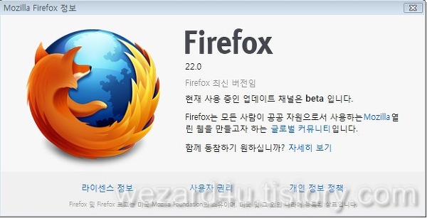 파이어폭스 22.0 Beta 1(Firefox 22.0 Beta 1) 발표