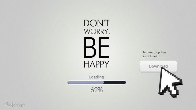 [Typography]Don't Worry. Be Happy。