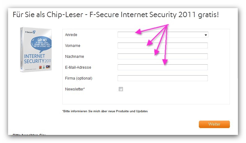F-Secure Internet Security 2011 무료 사용 이벤트