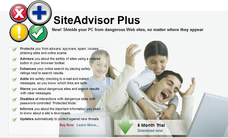 맥아피 사이트 어드바이저 플러스(Mcafee SiteAdvisor Plus)6개월 사용 이벤트