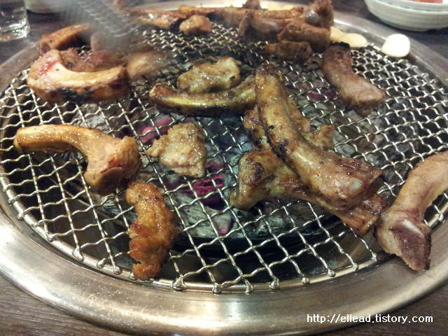 <분당 궁내동 맛집> 삼다가 : 제주산 흑돼지 구이와 돼지 등갈비
