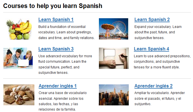 스페인어 공부 및 스페인어 회화 공부에 도움이 되는 사이트입니다.