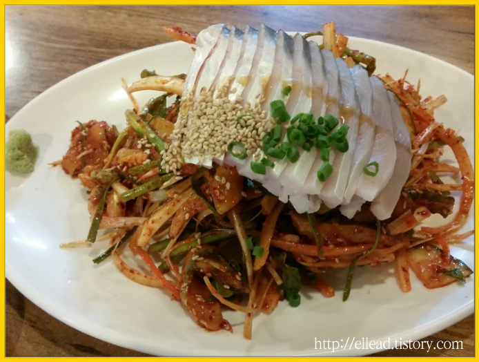 <서촌 맛집> 안주 마을 : 청어알젓, 병어회, 참소라무침, 성게비빔밥