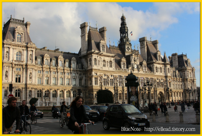 <파리 여행> 파리 시청 : 아름다운 시청사 건물과 시청앞 광장