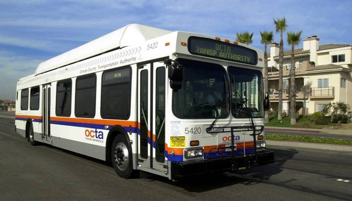 미국 버스 Orang County Transportation Authority 버스