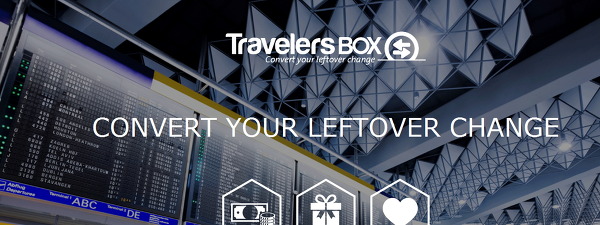여행을 하면서 남은 돈을 Bitcoin(비트코인)등으로 변환해주는 TravelersBox
