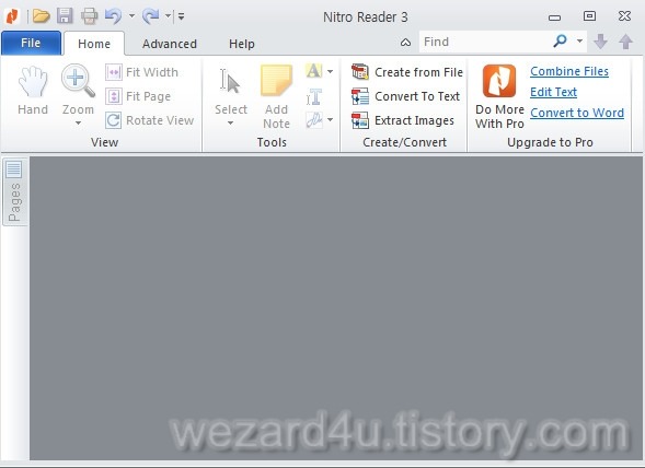 간단한 편집과 PDF 뷰어 기능을 갖춘 Nitro Reader