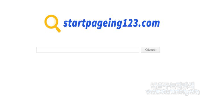 브라우저 하이재커 startpageing123.com 제거 방법