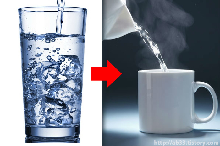 여름철 찬물 보다 따뜻한 물을 마시면 좋은 이유 7가지