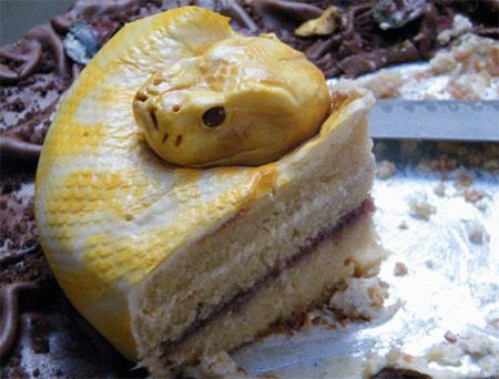 비쥬얼이 무서운 케이크