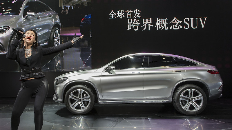 2014 메르세데스 벤츠  컨셉 쿠페 SUV, + 2014 베이징 모터쇼