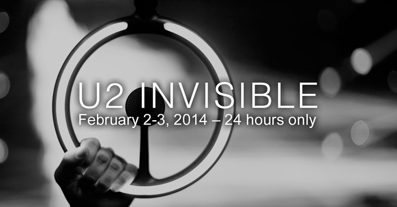 iTunes 캠페인 : U2 - Invisible 무료 다운로드!!