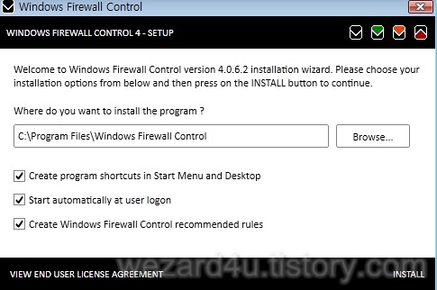 윈도우 방화벽 제어를 도와주는 프로그램-Windows Firewall Control