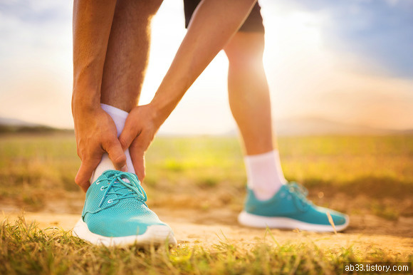 발목 삐었을 때 5가지 대처법