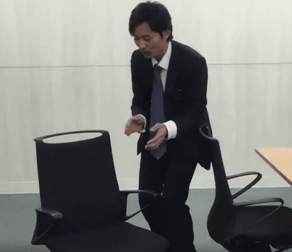 일본에서 개발한 신기한 의자