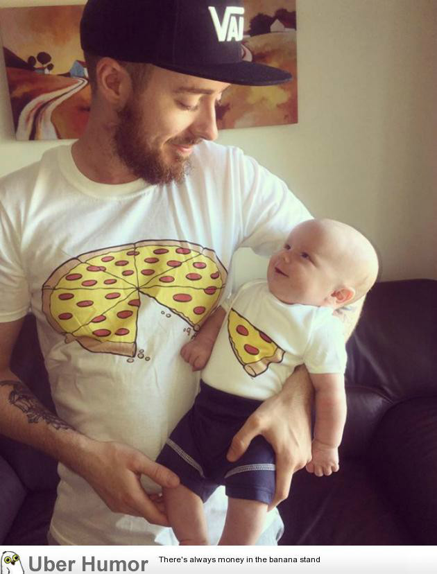 아빠와 아들의 티셔츠