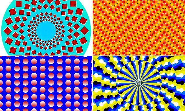 머리가 어질어질 속이 메쓰꺼워지는 착시현상 Stomach-churning optical illusions are so trippy VIDEO
