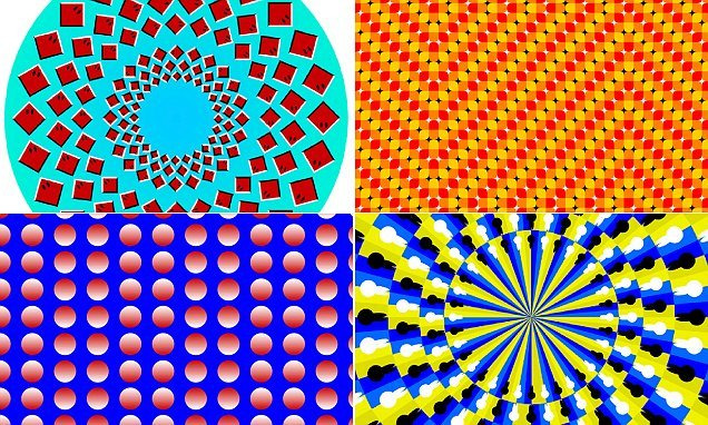 머리가 어질어질 속이 메쓰꺼워지는 착시현상 Stomach-churning optical illusions are so trippy VIDEO