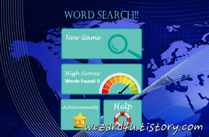 영어 단어 찾기 게임-Word Search